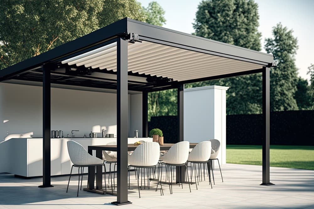 En Dizporta también instalamos tu pérgola para el verano